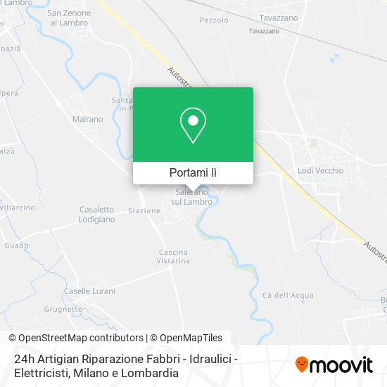 Mappa 24h Artigian Riparazione Fabbri - Idraulici - Elettricisti