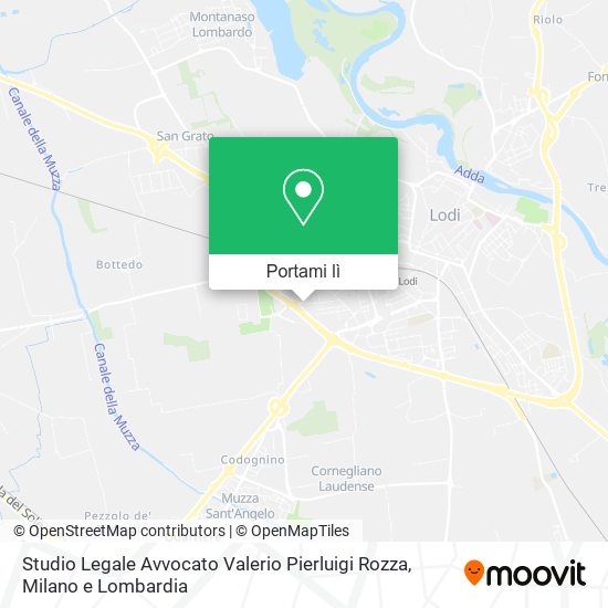 Mappa Studio Legale Avvocato Valerio Pierluigi Rozza