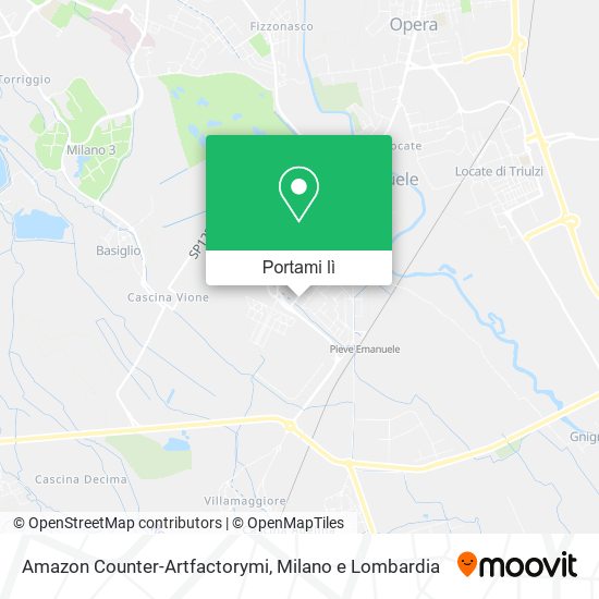 Mappa Amazon Counter-Artfactorymi