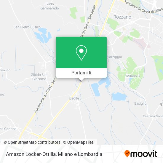 Mappa Amazon Locker-Ottilla