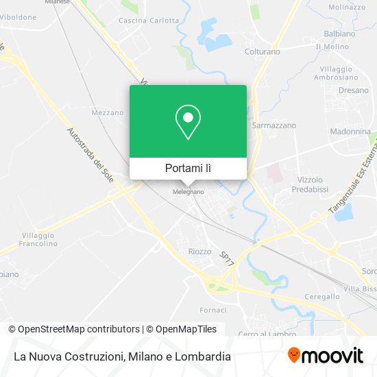 Mappa La Nuova Costruzioni