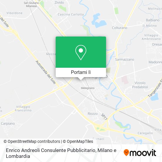 Mappa Enrico Andreoli Consulente Pubblicitario