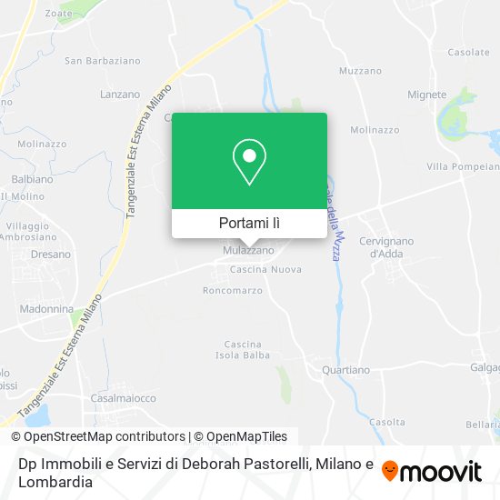 Mappa Dp Immobili e Servizi di Deborah Pastorelli