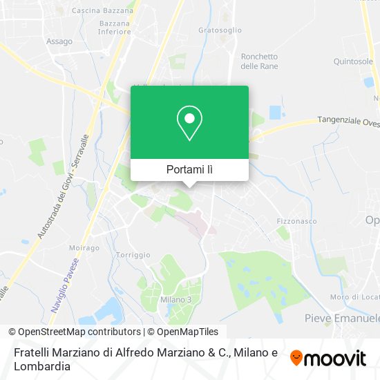 Mappa Fratelli Marziano di Alfredo Marziano & C.