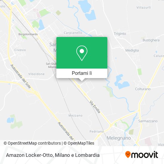 Mappa Amazon Locker-Otto