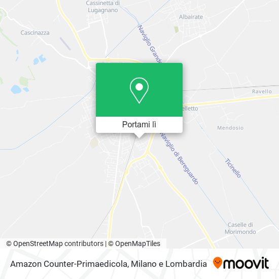 Mappa Amazon Counter-Primaedicola