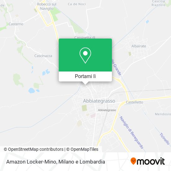 Mappa Amazon Locker-Mino