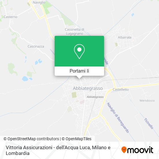 Mappa Vittoria Assicurazioni - dell'Acqua Luca