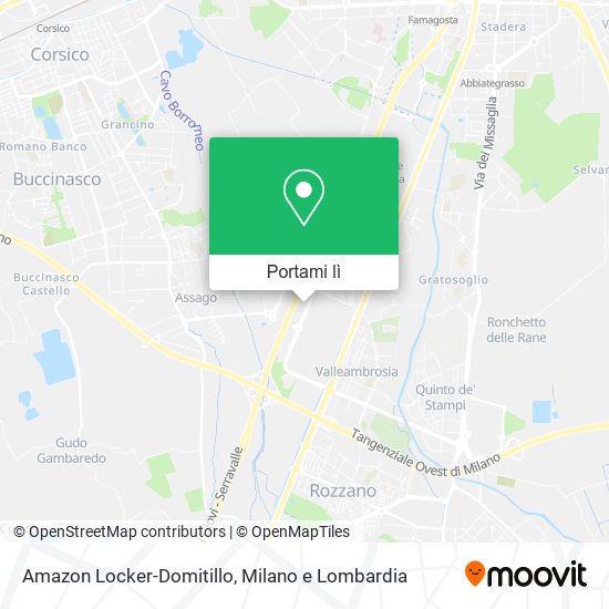 Mappa Amazon Locker-Domitillo
