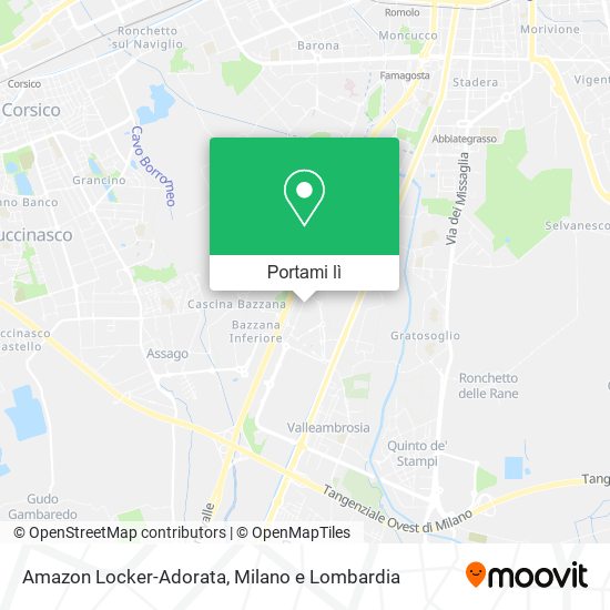 Mappa Amazon Locker-Adorata
