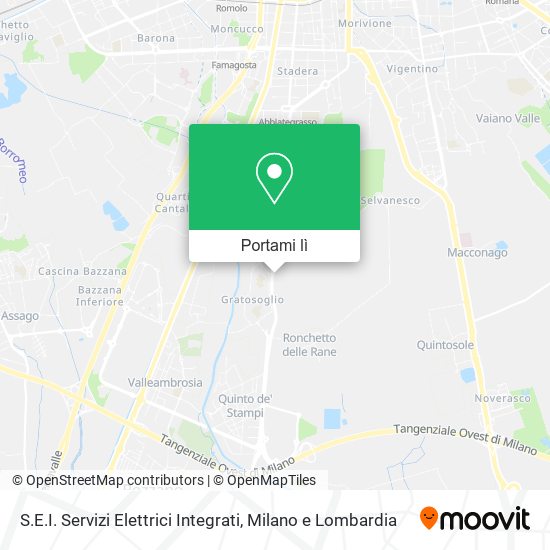 Mappa S.E.I. Servizi Elettrici Integrati