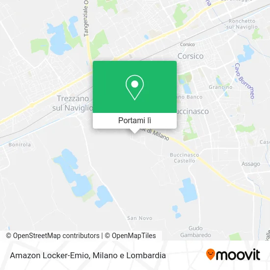 Mappa Amazon Locker-Emio