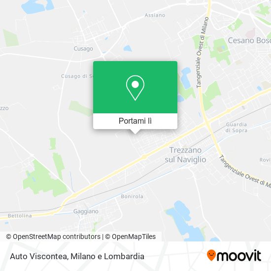 Mappa Auto Viscontea