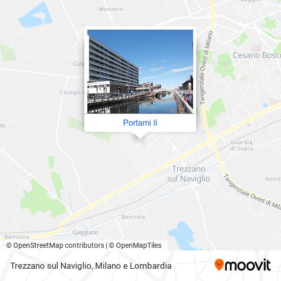 Mappa Trezzano sul Naviglio