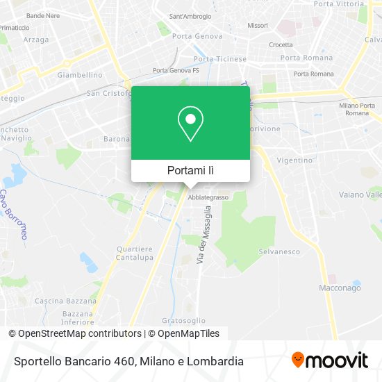 Mappa Sportello Bancario 460