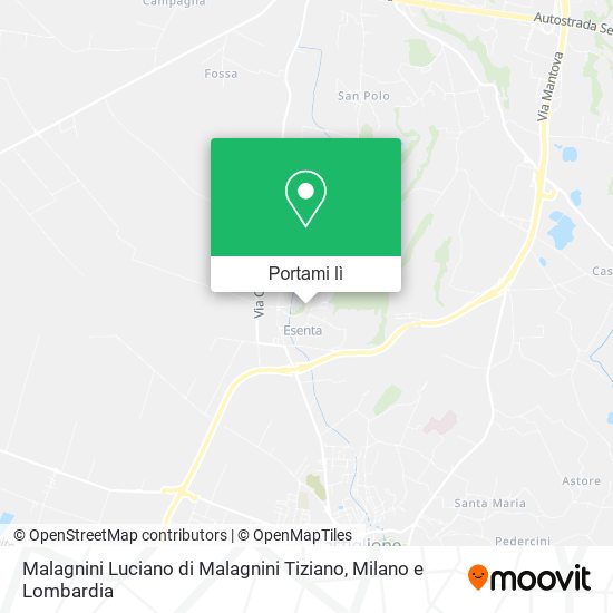 Mappa Malagnini Luciano di Malagnini Tiziano