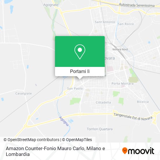 Mappa Amazon Counter-Fonio Mauro Carlo
