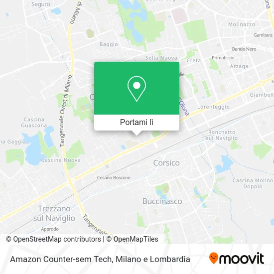 Mappa Amazon Counter-sem Tech