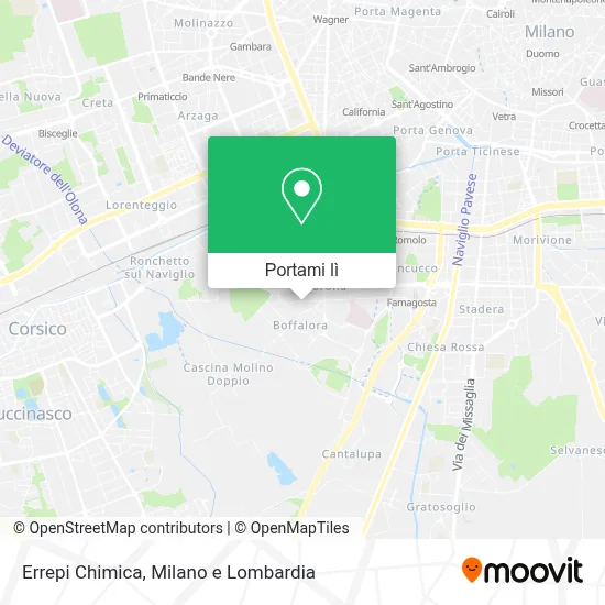 Mappa Errepi Chimica