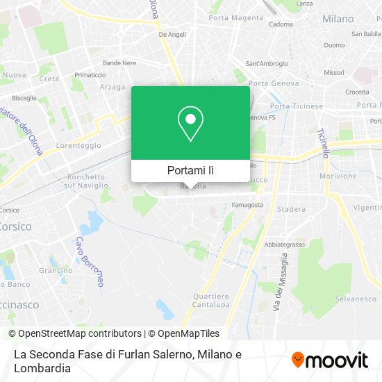 Mappa La Seconda Fase di Furlan Salerno