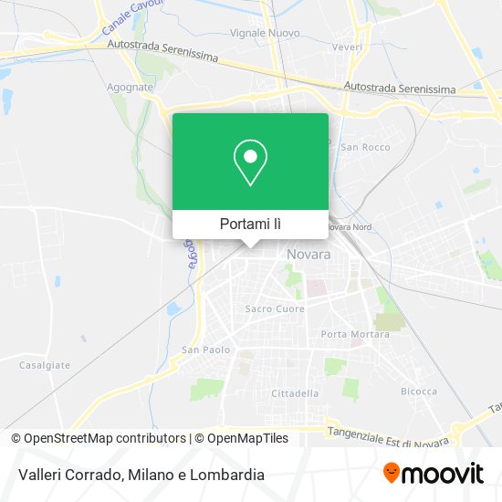 Mappa Valleri Corrado