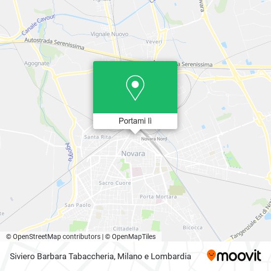 Mappa Siviero Barbara Tabaccheria