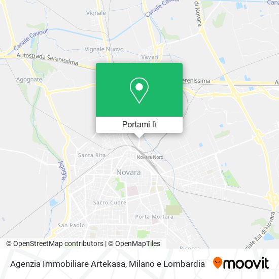 Mappa Agenzia Immobiliare Artekasa