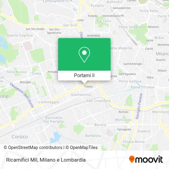 Mappa Ricamifici Mil