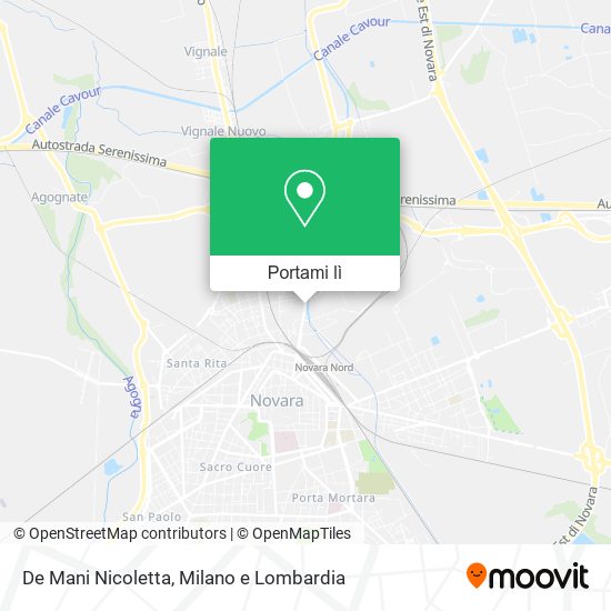 Mappa De Mani Nicoletta
