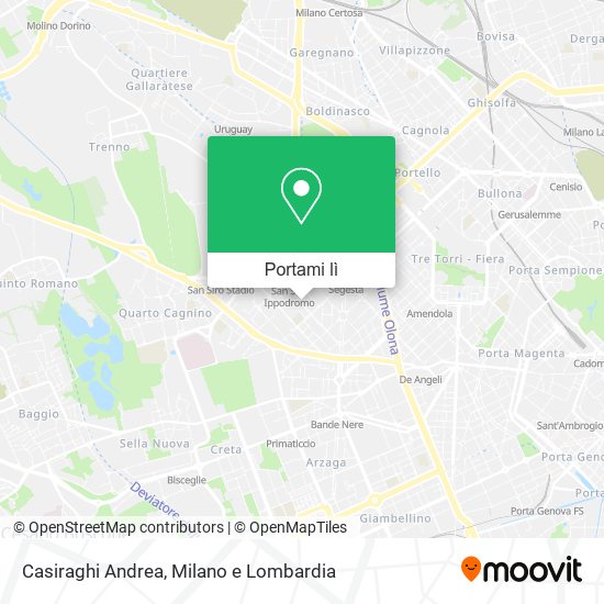 Mappa Casiraghi Andrea