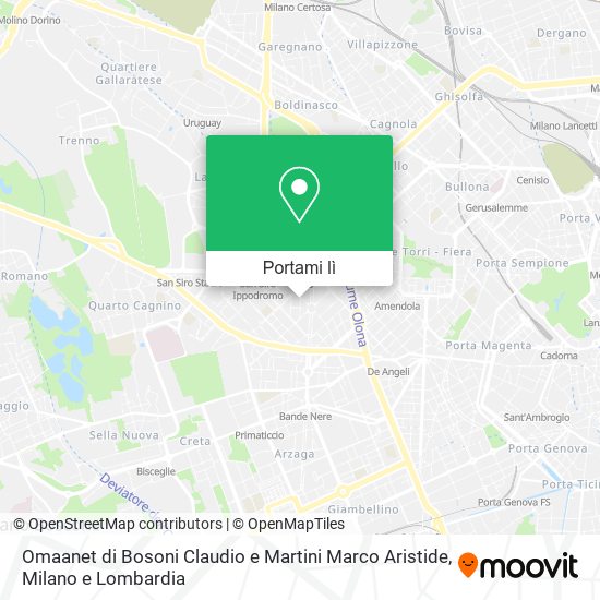 Mappa Omaanet di Bosoni Claudio e Martini Marco Aristide