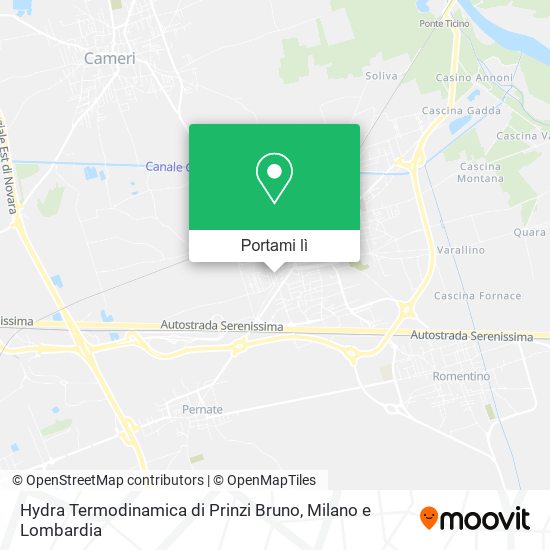 Mappa Hydra Termodinamica di Prinzi Bruno