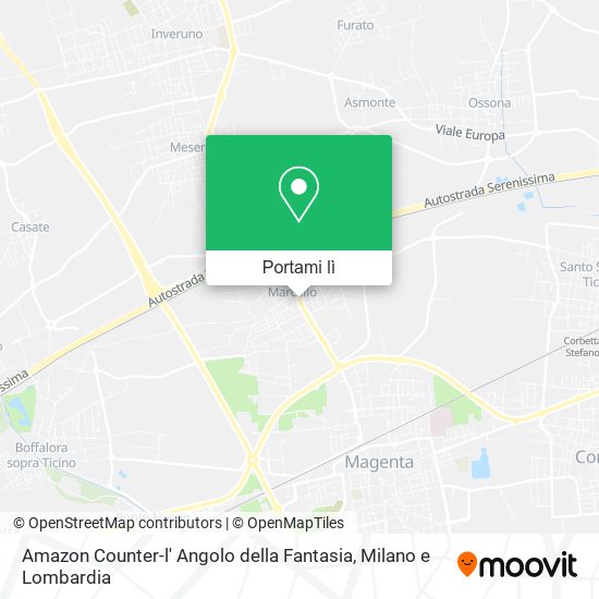 Mappa Amazon Counter-l' Angolo della Fantasia