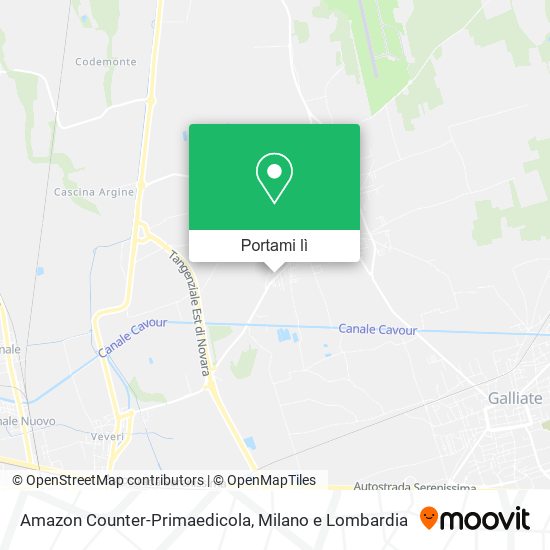 Mappa Amazon Counter-Primaedicola
