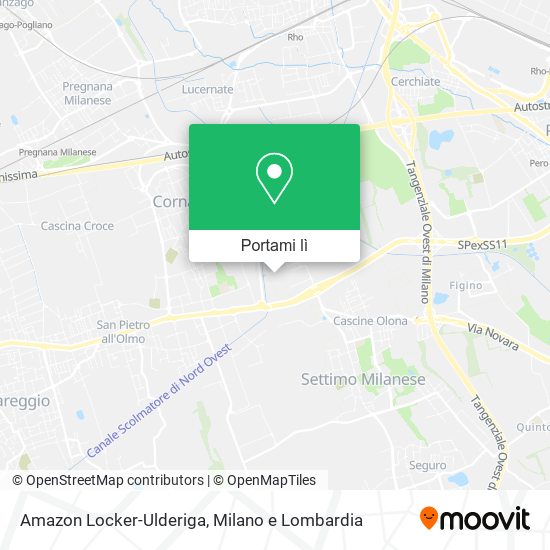 Mappa Amazon Locker-Ulderiga