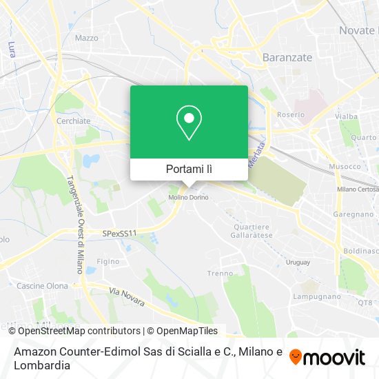 Mappa Amazon Counter-Edimol Sas di Scialla e C.