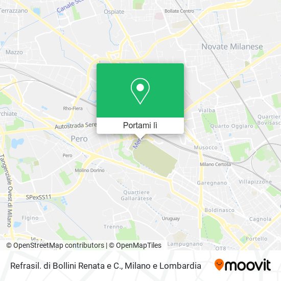 Mappa Refrasil. di Bollini Renata e C.