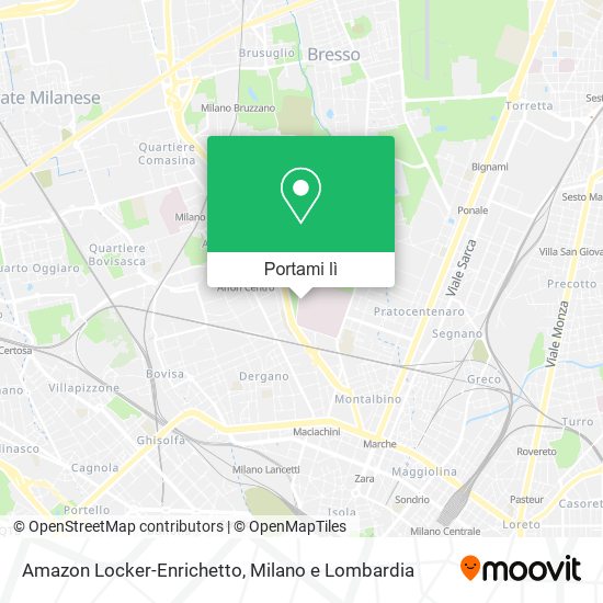 Mappa Amazon Locker-Enrichetto