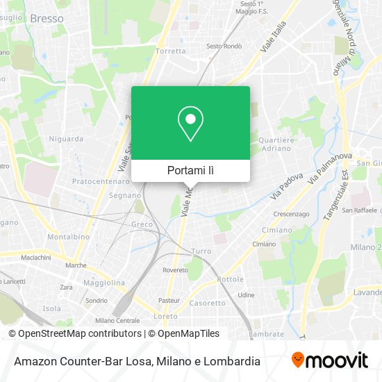 Mappa Amazon Counter-Bar Losa