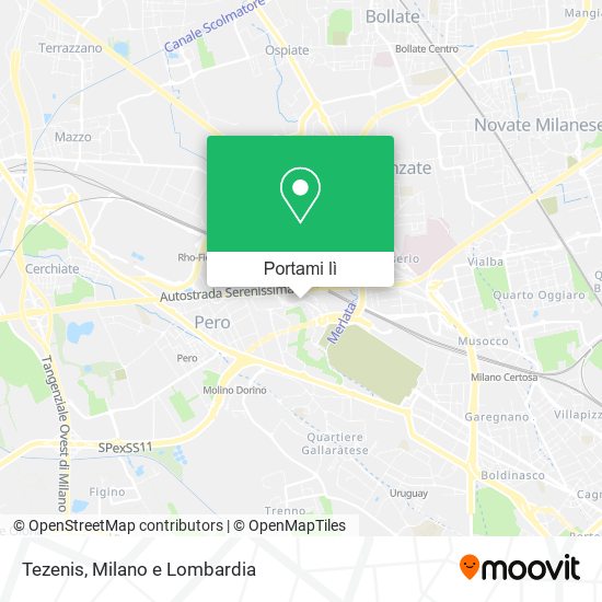 Mappa Tezenis