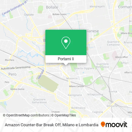 Mappa Amazon Counter-Bar Break Off