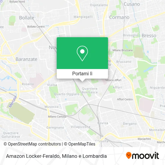 Mappa Amazon Locker-Feraldo