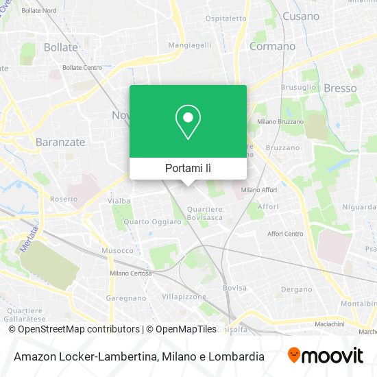 Mappa Amazon Locker-Lambertina