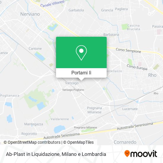 Mappa Ab-Plast in Liquidazione