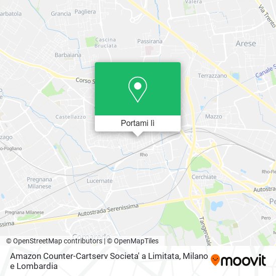 Mappa Amazon Counter-Cartserv Societa' a Limitata