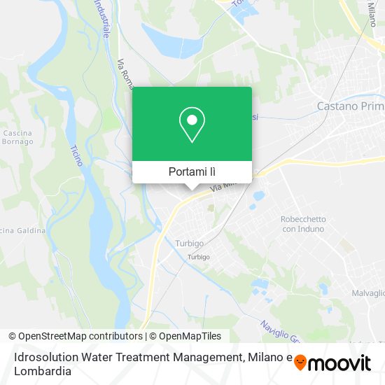 Mappa Idrosolution Water Treatment Management