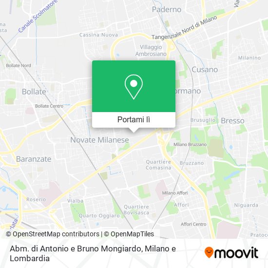 Mappa Abm. di Antonio e Bruno Mongiardo