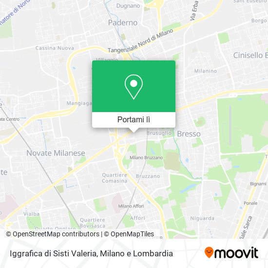 Mappa Iggrafica di Sisti Valeria