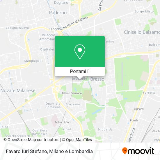 Mappa Favaro Iuri Stefano