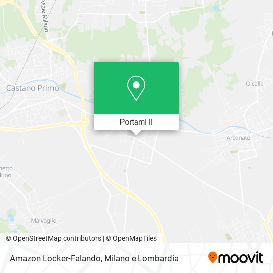 Mappa Amazon Locker-Falando